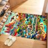 Roblox 248 Customize Your Name Floor Rug Office Rug Suitable for Hallway Dormitory Outdoor Foyer Anti-slip Rug Decorate Offices