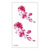 Waterproof Long-lasting Cute Peacock Feather Temporary Tattoo Stickers for Women