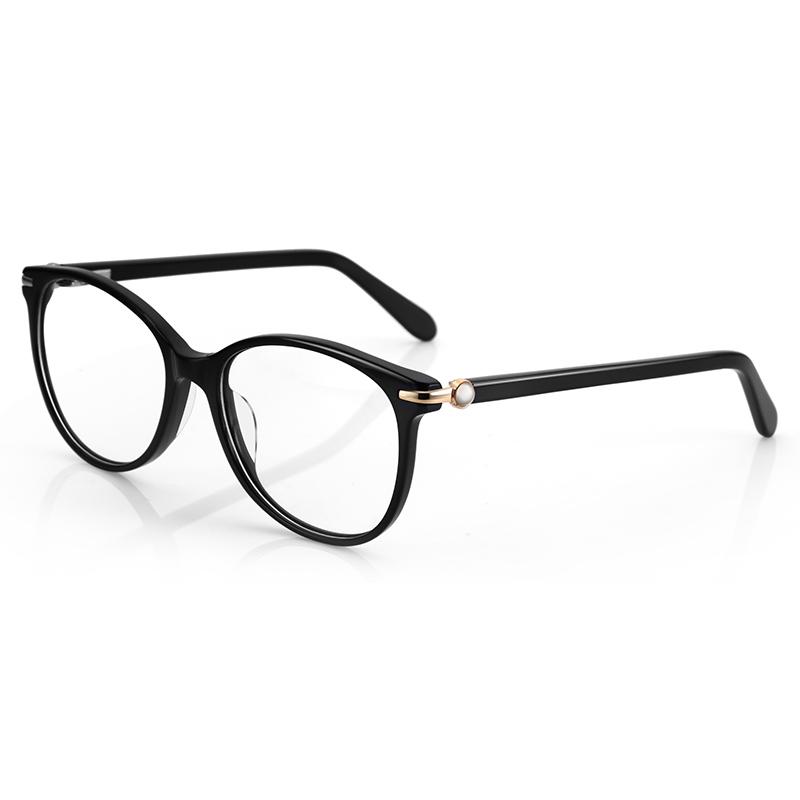 

BLUEMOKY Модные ацетатные очки для зрения Женские Стильный дизайн Прогрессивные оптические очки Антисиний свет Очки для близорукости Single Version&1.56&None