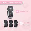 For Ford Key Fob Cover - Soft TPU Key Case Holder Car Key Case Shell Protection For Expedition Bronco Explorer Fusion Escape Lincoln Corsair Nautilus