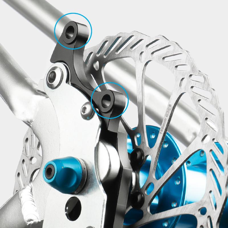 Bike Disc Brake Adapter Mountain Bike Frame V Brake Mounting Converter Road Bike Rear Wheel Heavy Duty Conversion Accessories