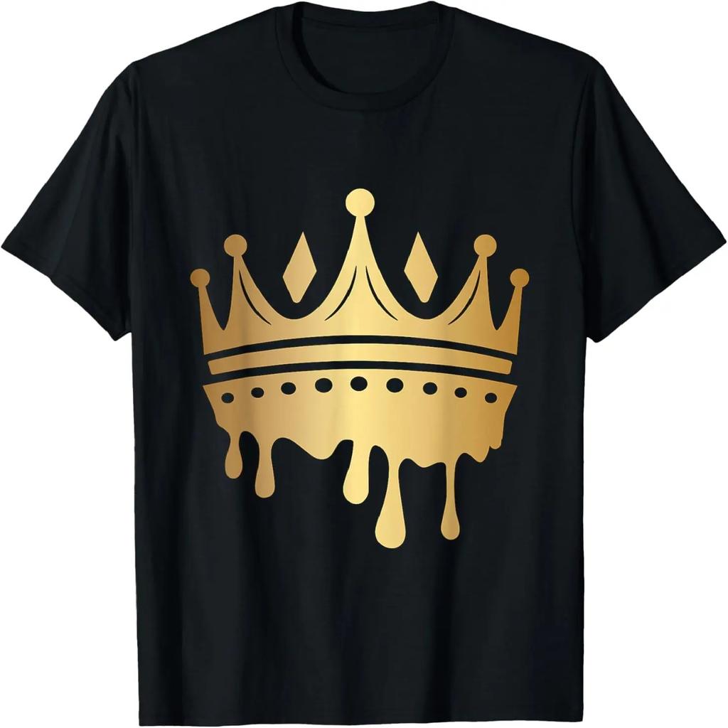Königskrone Goldenes T-Shirt