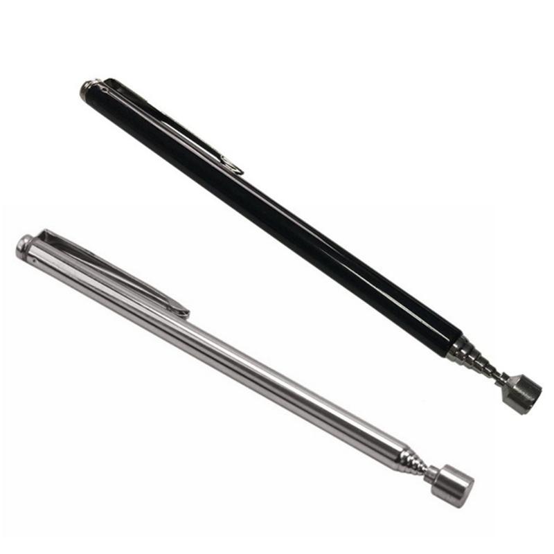Portable Pick Up Rod Extending Magnet Handheld Pick Up Mini Pen Magnetic Grabber Telescopic Magnetic Stainless Steel