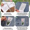 10Pcs Handicrafts Eco-Friendly Sticky Water Soluble Embroidery Stabilizer Printable Paper Wash Away Stabilizer Allowed for Print