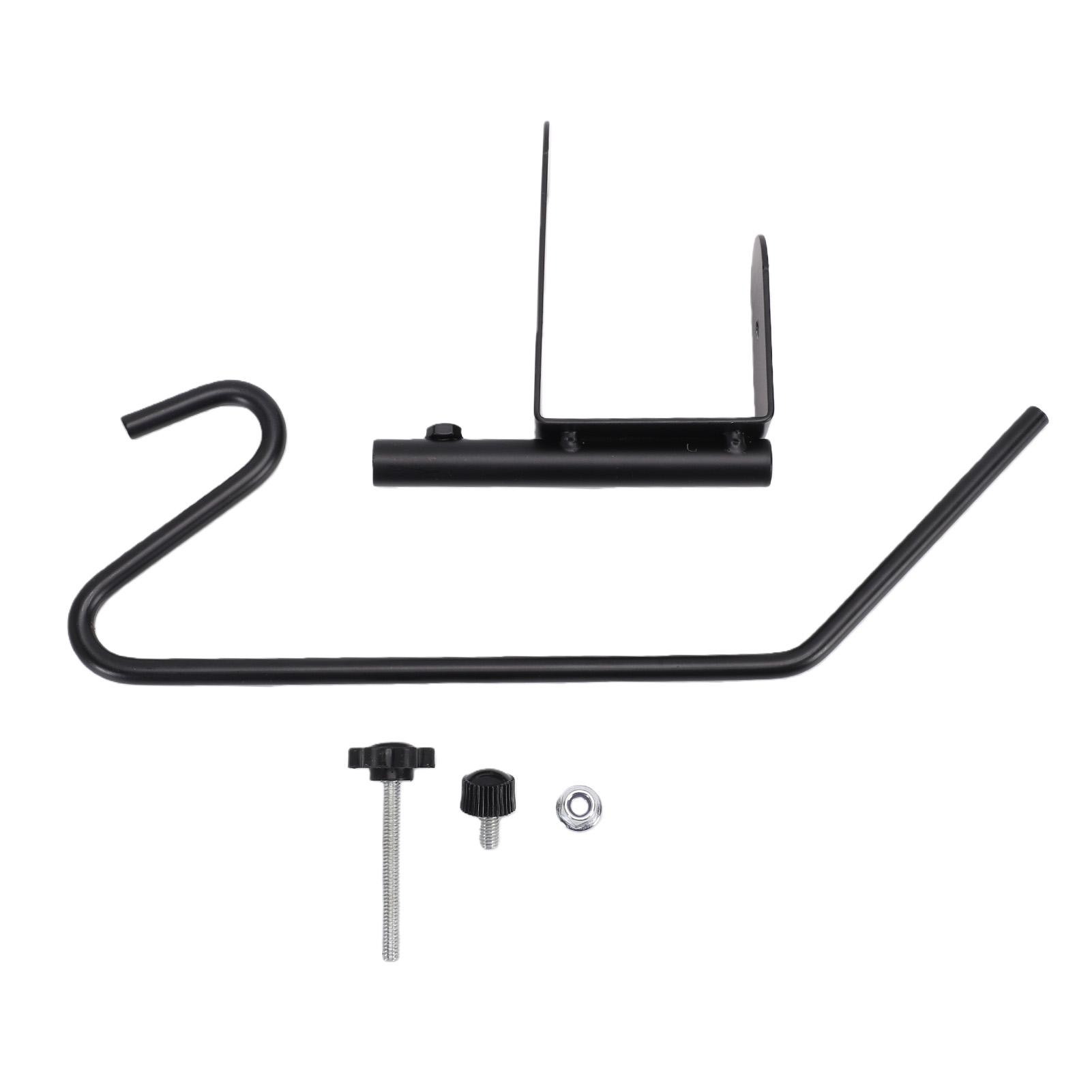Koogeelife 11 Inch Deck Railing Hook Heavy Duty Steel Deck Bird Feeder Hanger With 360 Degree Swivel Arm
