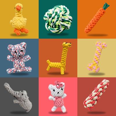Large Dog Knot Rope Toy - Bite-Resistant Teething Ball for Puppies and French Bulldogs - Boredom Relief Pet Supply