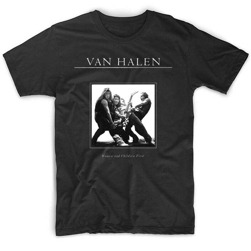 

Черная футболка унисекс Van Halen And Children First Album