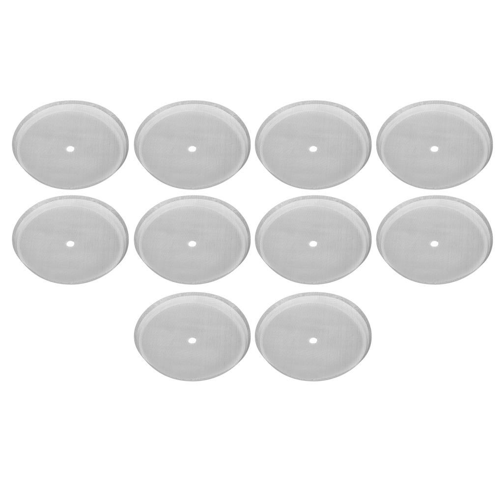 10Pcs Reusable 304 Edelstahl Filter Mesh für 1000mm Kaffee Drücken Topf Accessory80 Mesh