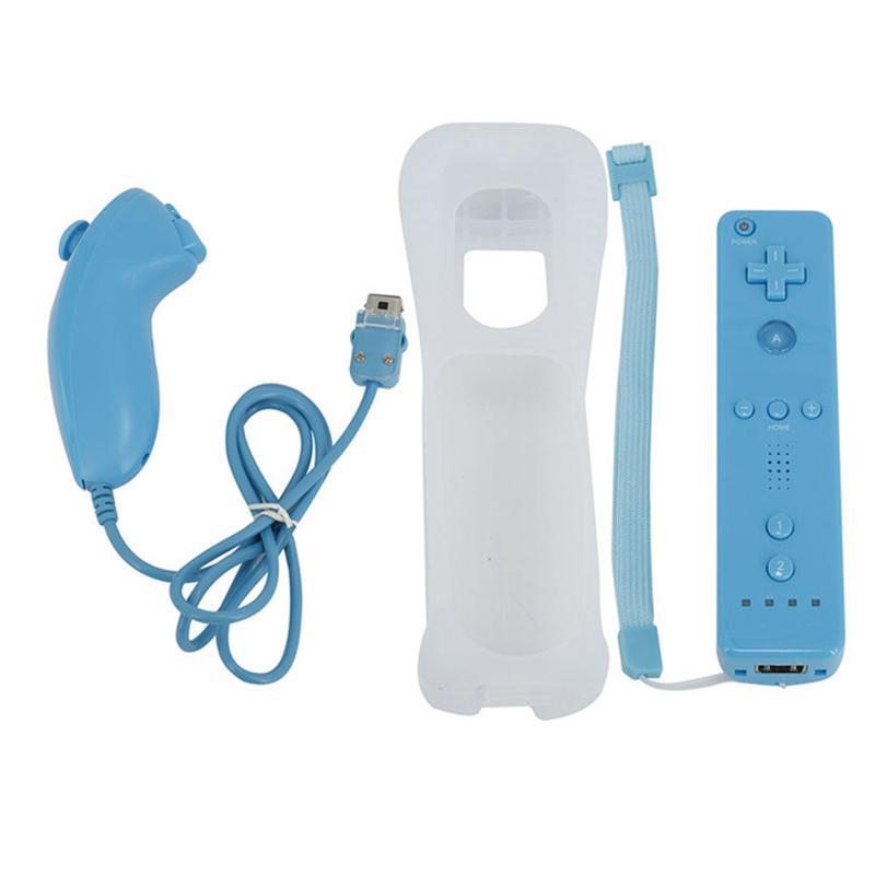 Wii/Wii U Compatible Controller Set: Left, Right, Straight, and Motion Controllers.