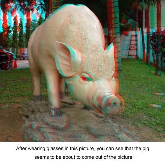 10/50/100 Pairs 3D Glasses Anaglyph Images Foldable Design Red/Blue Filters Paper Glasses Fashion Accessories