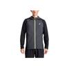 Mens Running Series Color Block Versatile Hooded Comfortable Fashion Jacket Men Jackets Black 2011D258-001