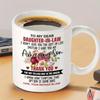 1pc, Daughter In Law Gift Coffee Mug, My Amazing Son 11oz For Christmas Birthday Thanksgiving Day