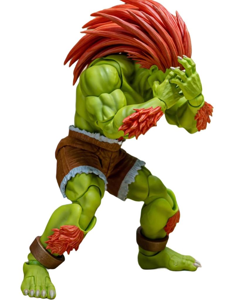 HiPlay Strom Toys 1/12 Scale Street Fighter 2: The Final Challenger Blanka CPSF25 Movable Action Figure with Accessories, Full Set