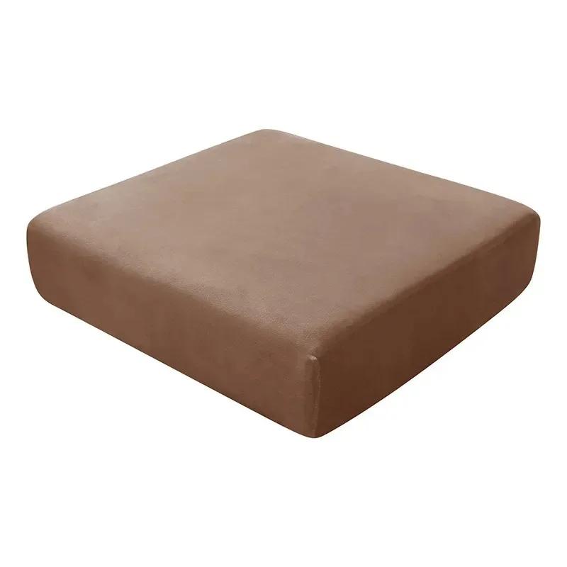 Elastic Velvet Sofa Seat Cushion Cover For Living Room Furniture Protector Removable L Shape Corner Armchair Sofa Covers