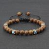 Unisex Handwoven Evil Eye Commuter Bracelet
