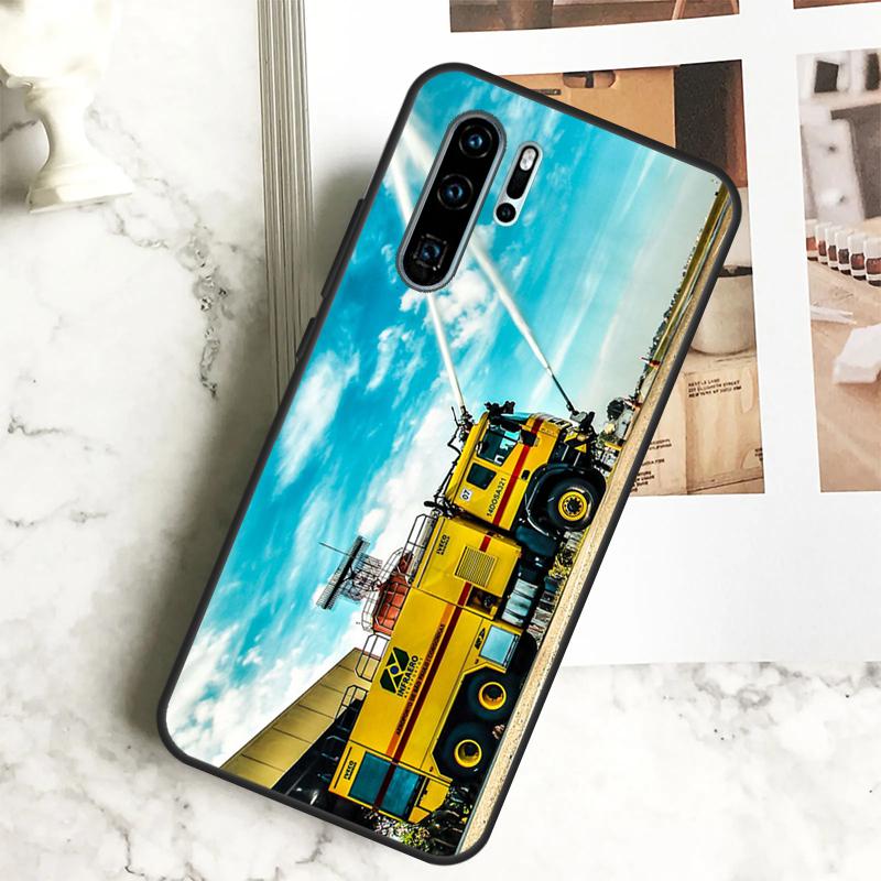 Fire Truck For Huawei Nova 7i 8i 11i 12i 12s Y73 Y70 Y90 Y60 Y72 Y61 Y91 9 10 SE P40 Lite P30 Pro Case