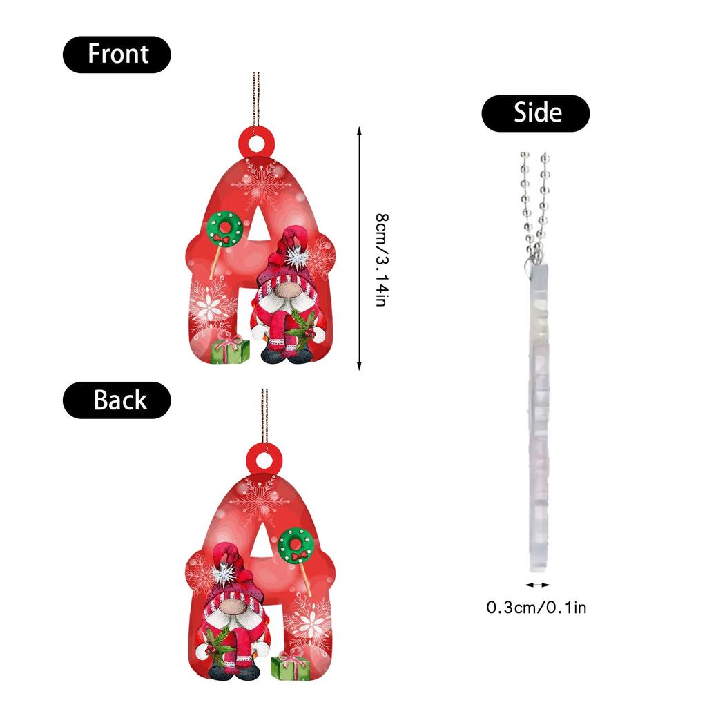 Vánoční dekorace Přívěsek Vánoční strom Tag Téma Party Crafts Ornament