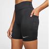 Nike Leg-A-See Reflective Sports Yoga Cycling Fitness Tight Shorts With Pockets Women Shorts Black CJ2373-010