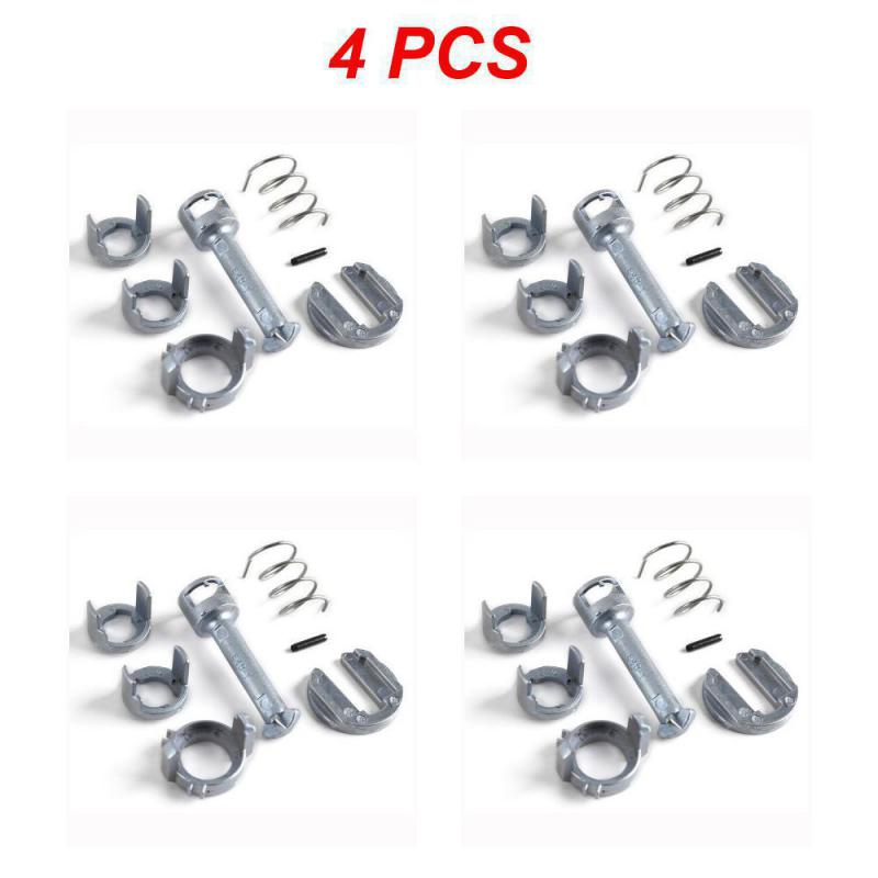 1~5 Set Metal Door Lock Cylinder Barrel Repair Kit Front L/R Side For BMW 3 Series E46 328i 320 323 325 328 330 M3 1998-2005