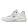 New Balance 991 Made in England Triple White Herren Sneakers Grau M991TW
