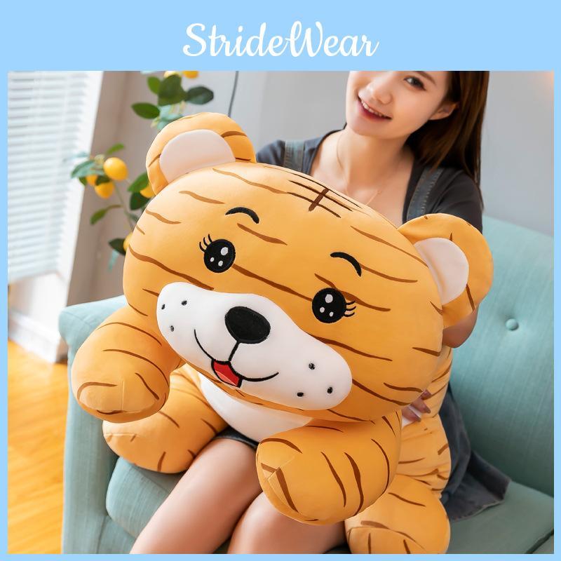 Toy Tiger Plush Cartoon Stuffed Animal Doll Cute Home Decoration Kids Gifts