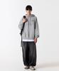 Odsd Pigment Damaged Overfit Hoodie - Light Gray