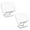 Clear Acrylic Reading Rest Desktop Tablet Support Holder Stable Multiple Angle Rotation for Home and Office Use