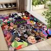 Villains United Chaos Carpet Rug Soft Washable Antislip Home Living Room Sofa Mats Personalized Christmas Rug