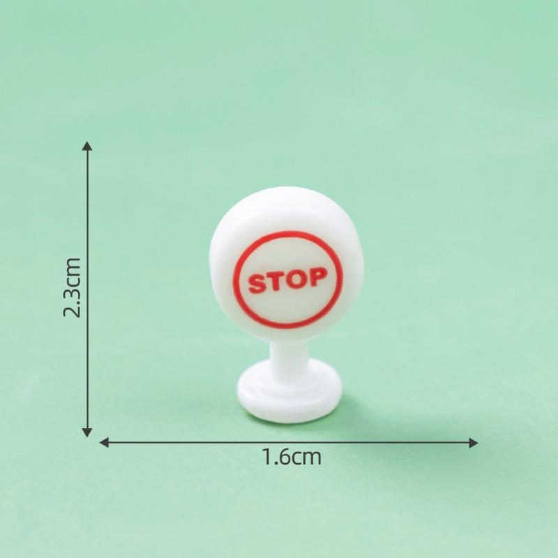 Micro-paesaggio Segnali Auto Veicoli Paesaggistica Decorazioni Tavolo di Sabbia Accessori Scena in Miniatura Piccoli Ornamenti