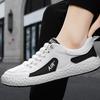 Men's Shoes Summer New Breathable Fashion Mesh Casual Shoes Little White Shoes Comfortable Soft Sole Low-top Lace-up Student Board Shoes