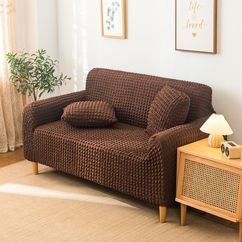 

1 2 3 4-местный цветочный эластичный чехол для дивана, мягкий чехол для дивана, эластичный защитный чехол 1 кофейный