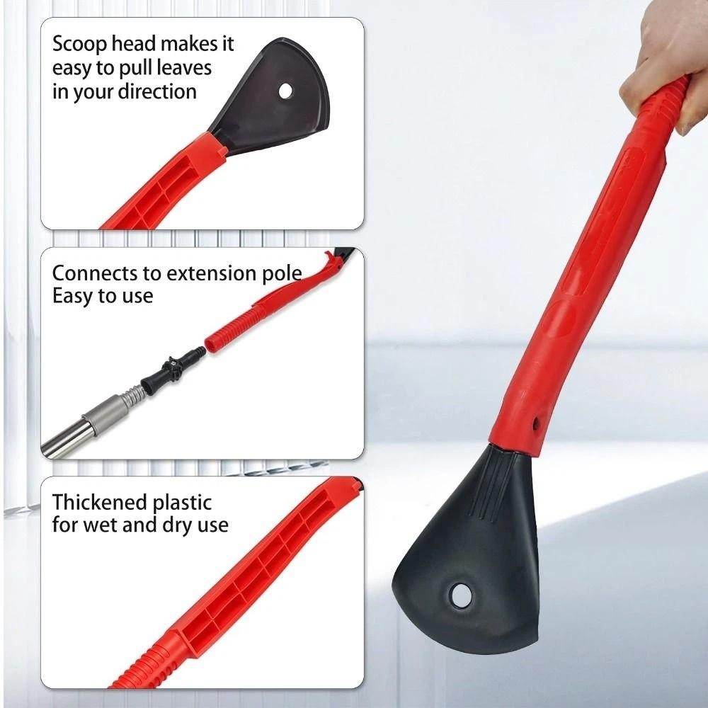 5pcs Portable Gutter Cleaning Tool Plastic Handle Leaf Cleaning Tools  Garden Tool