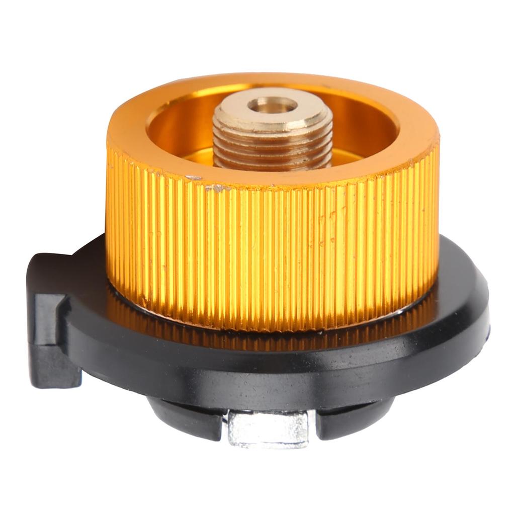 Camping Stove Butane Gas Adapter for Long Gas Tank Adapter to Convert Lindal Type Valve Output