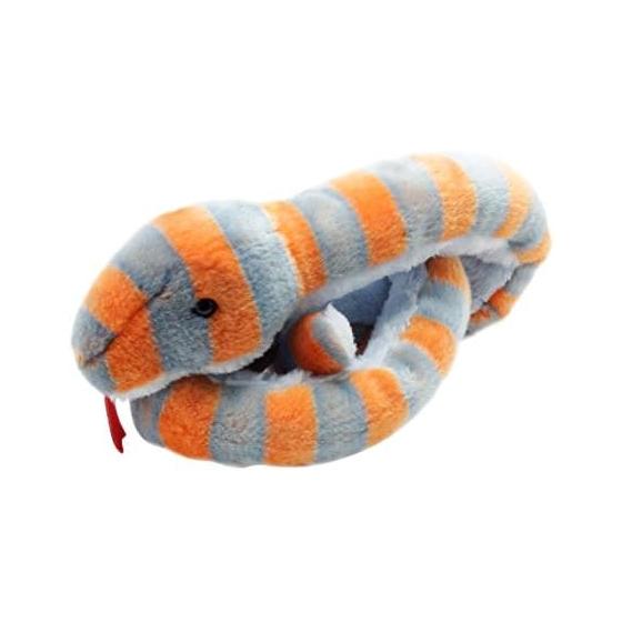 Aurora World Plush Nature Kids Real Gray Band King Snake