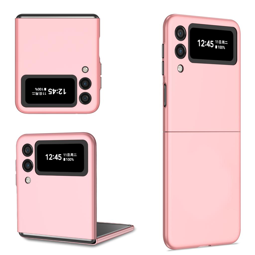 Luxury Thin PC Folding Phone Case for Samsung Galaxy Z Flip 3 4 5G Flip4 Flip3 Flip5 Flip6 Flip 5 6 2 1 Anti-Fingerprint Covers