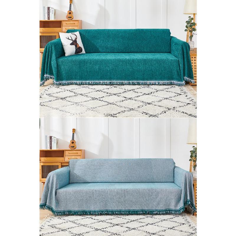 

Чехол для дивана с защитой от царапин, простой тканевый чехол для дивана, коврик для всех сумок, универсальный чехол на спинку для четырех сезонов, полотенце 180*130cm