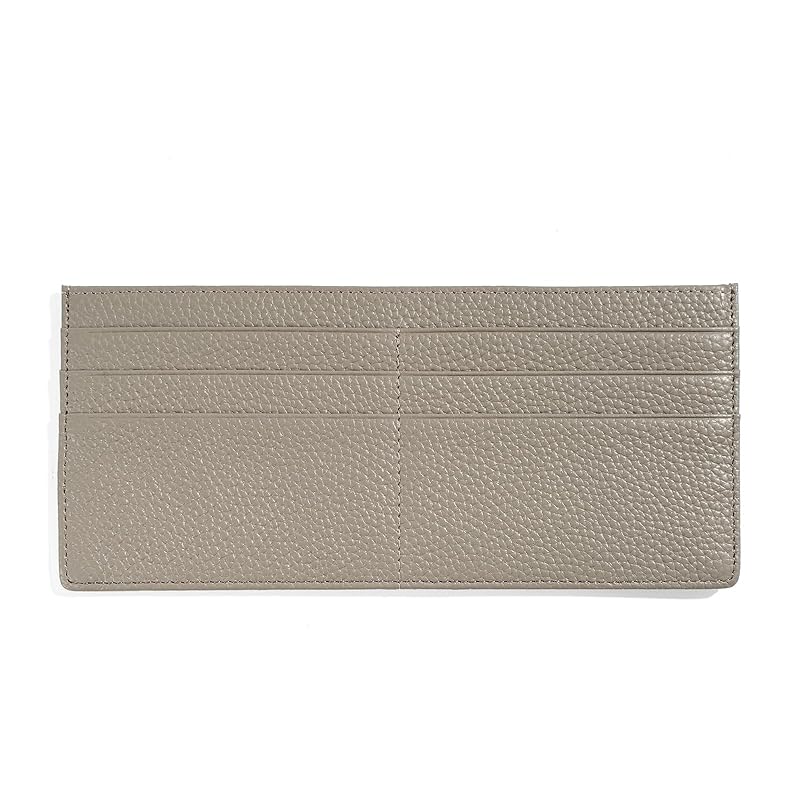 

[imeetu] long wallet ladies thin wallet Ultra thin card holder billfold thin wallet genuine leather casual simple trip slim thin lightweight light