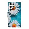 For Samsung Galaxy S25 Ultra Case Pattern Printing Protective Leather Folio Phone Cover
