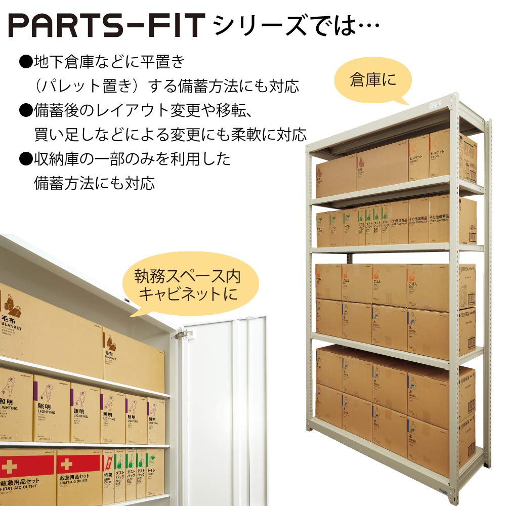 KOKUYO Crubo Rotating Set of Helmet, 3, White, DRP-SE1W