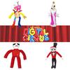 Der Erstaunliche Digitale Zirkus Plüschtier Niedliche Clownpuppe Kurzer Plüschstoff Pp-Baumwollfüllung 23-30cm