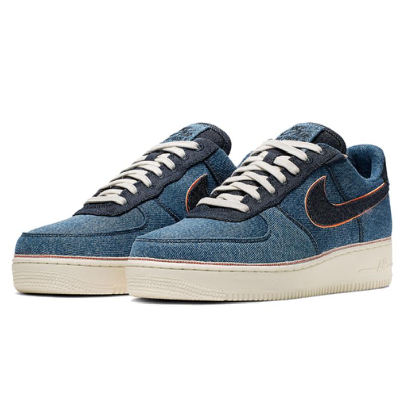 Nike Air Force 1 Low 3x1 Denim Stonewash Sneakers 905345-403