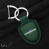 For BMW Performance E46 E90 E60 F20 X1 F10 F30 X3 E70 E39 Accessories Car Shield Leather Keychain Key Ring Pendant Holder Gift gzdf57