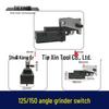 Iron Wrench 125/150 Angle Grinder Switch - Accessory for Cutting & Polishing Machines, Model 01601