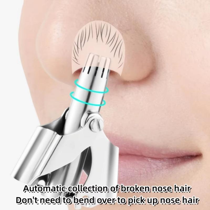 Stainless Steel Washable Portable Manual Nose Hair Trimmer For Men & Women Waterproof Ear Hair Trimmer