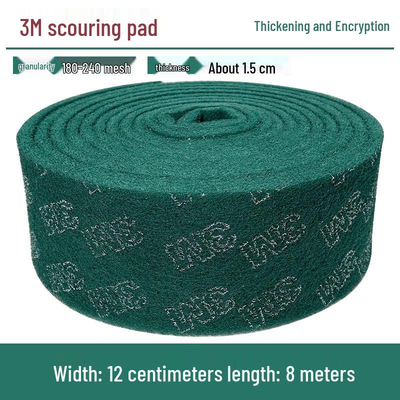 3M Stainless Steel Scouring Pad Roll for Kitchen Pot Brush & Rust Removal