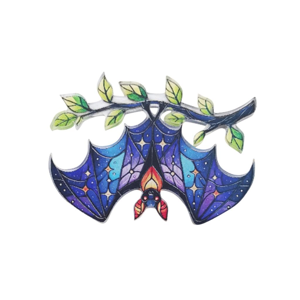 Halloween Acrylic Pendant Halloween Party Decoration Flat Pendant Halloween Horror  Decoration 2D Plane