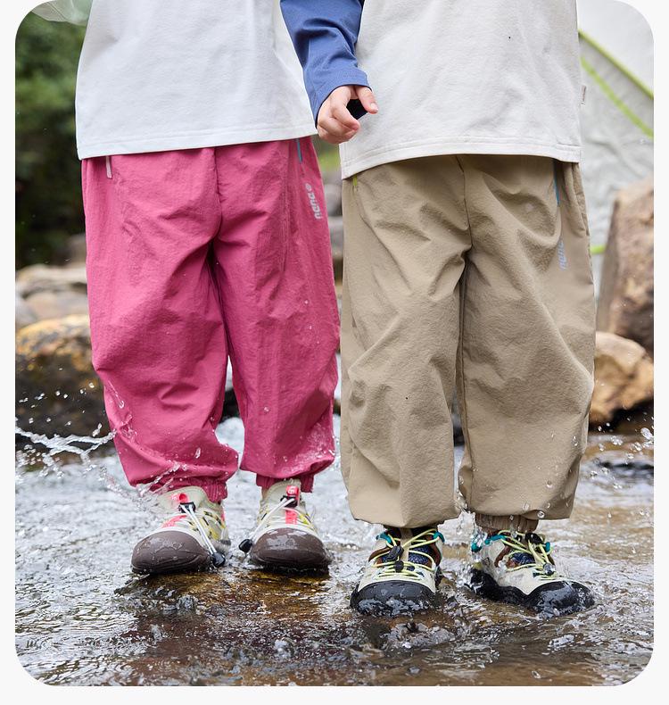 Dudu Family Kids' Water Repellent Cargo Pants - Spring Collection for Boys and Girls