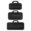 Estuche Organizador de Teclados Compartimento Doble Interior Acolchado Bolsillos de Malla Para Ratón Auriculares Almacenamiento de Cables