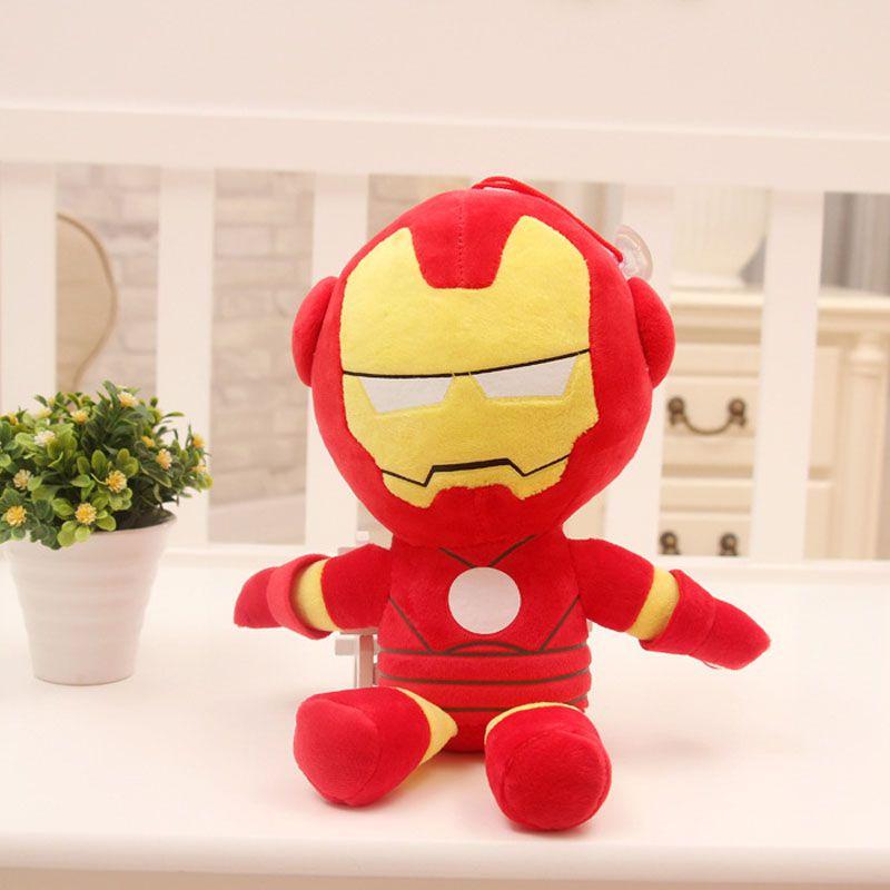 Adorable Avengers Super Hero Plush Doll Featuring Spiderman Captain America Ironman
