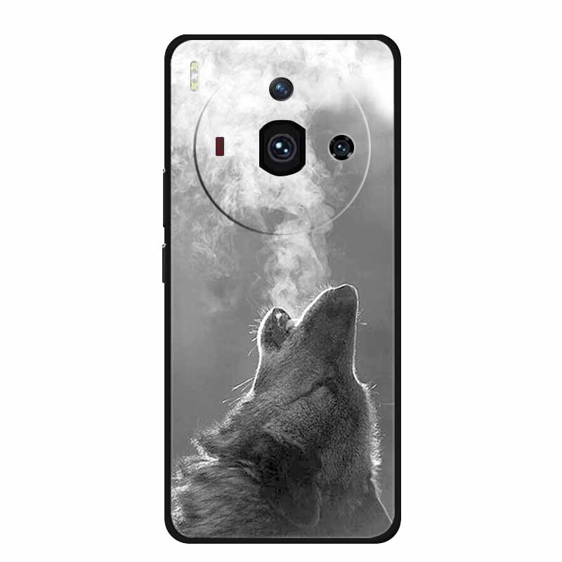 For Iphon 14 Luxury Phone Case Apple Iphone14 Pro Pro Max Plus Black TPU Soft Cover Silicone Shield Animal Lions Tiger Bunper